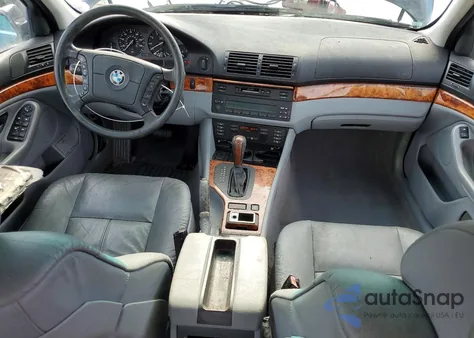 1997 BMW 540 I Automatic z USA, uszkodzony, nr VIN WBADE6321VBW55893